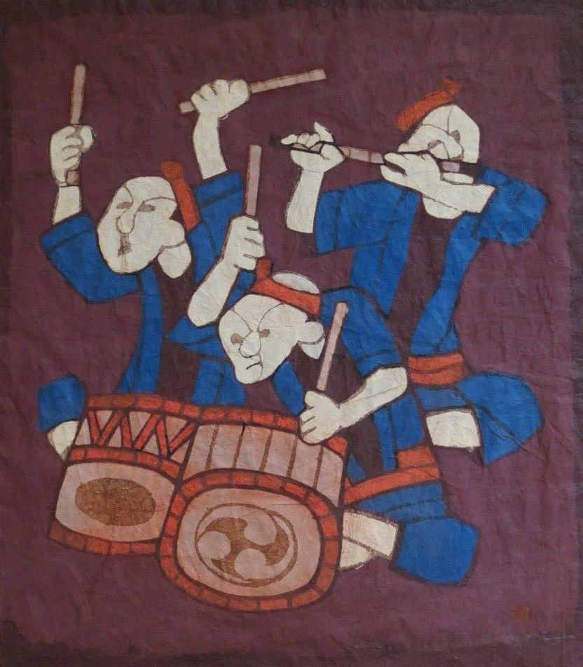 Three Musicians by Yoshitoshi Mori